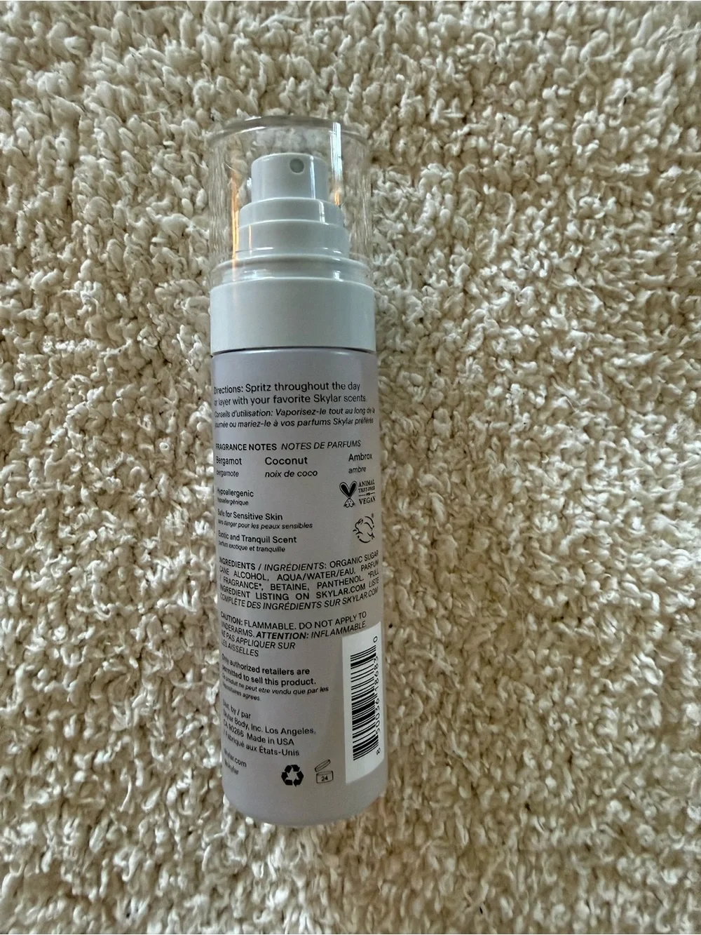 Coconut Cove Hair & Body Mist